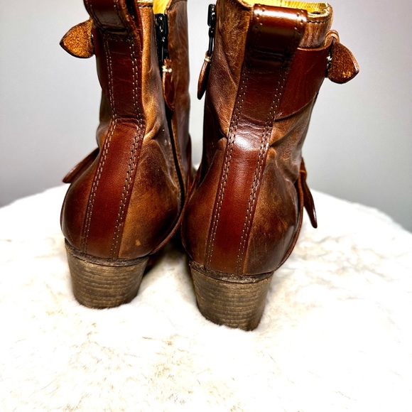 Rag & Bone distressed leather bootie - Picture 4 of 5